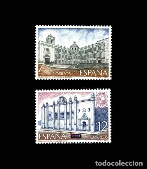 Sellos: Edifil 2544-2545 nuevos sin charnela MNH ** 1979 Am&eacute;rica - Espa&ntilde;a