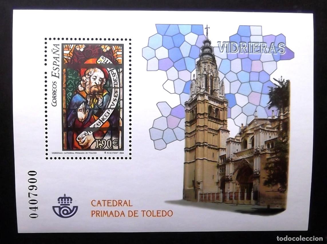 Sellos: 4132, SERIE NUEVA SIN CH. VIDRIERAS TOLEDO.
