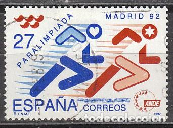 Sellos: EDIFIL SH 3220, JUEGOS PARALIMPICOS, USADO