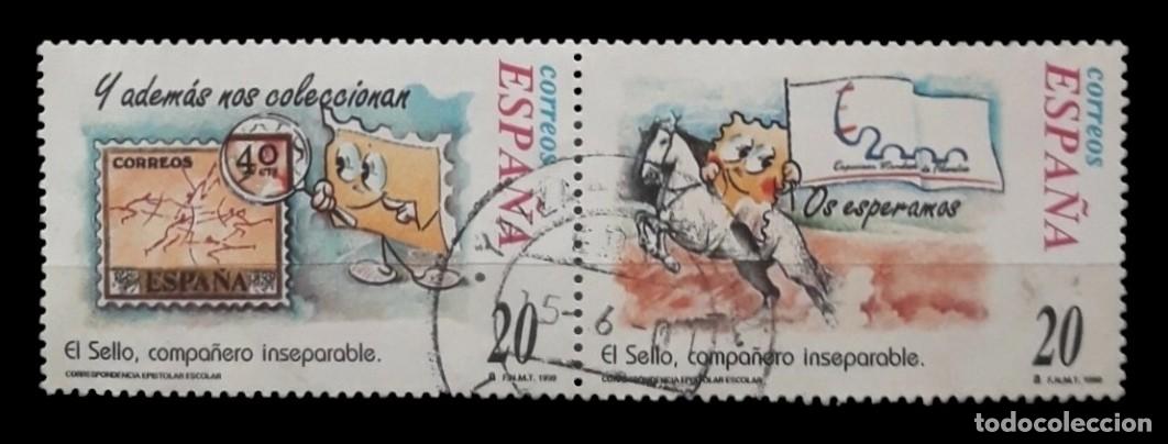 Sellos: ESPA&Ntilde;A 1999 Correspondencia Epistolar Escolar. USADO