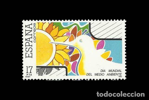Sellos: Edifil 2793 nuevo sin charnela MNH ** 1985 D&iacute;a Mundial del Medio Ambiente