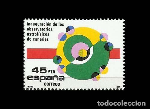 Sellos: Edifil 2802 nuevo sin charnela MNH ** 1985 Inauguraci&oacute;n de los Observatorios Astrof&iacute;sicos de Canaria