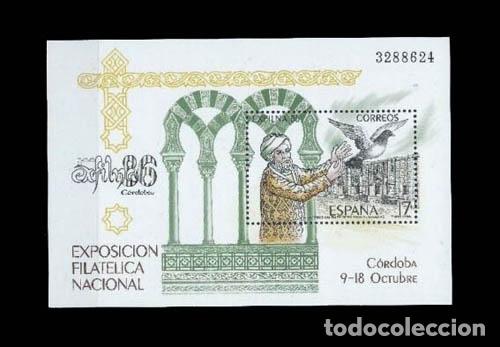Briefmarken: Edifil 2859 nuevos sin charnela MNH ** 1986 Hojita Exposici&oacute;n Filat&eacute;lica Nacional EXFILNA'86
