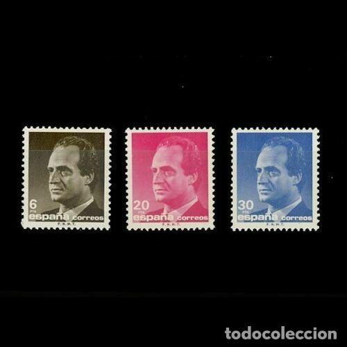 Briefmarken: Edifil 2877-2879 nuevos sin charnela MNH ** 1987 S.M. Don Juan Carlos I