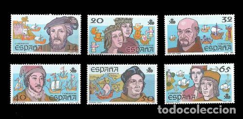Briefmarken: Edifil 2919-2924 nuevos sin charnela MNH ** 1987 V Centenario del Descubrimiento de Am&eacute;rica