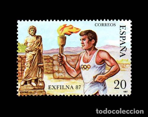 Briefmarken: Edifil 2917 nuevo sin charnela MNH ** 1987 EXFILNA'87