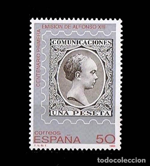 Briefmarken: Edifil 3024 Alfonso XIII nuevo sin charnela MNH ** 1989