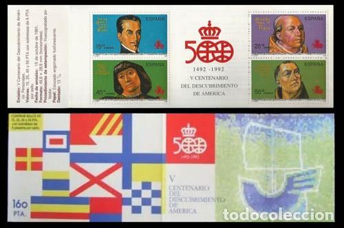 Briefmarken: Edifil 3137c carnet V Centenario del Descubrimiento 1991 nuevos sin charnela MNH **