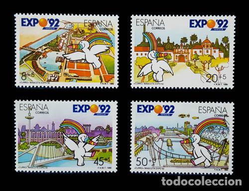 Timbres: Edifil 3050-3053 nuevos sin charnela MNH ** 1990 Exposici&oacute;n Universal de Sevilla, EXPO'92