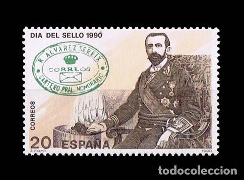 Timbres: Edifil 3057 nuevo sin charnela MNH ** 1990 D&iacute;a del Sello
