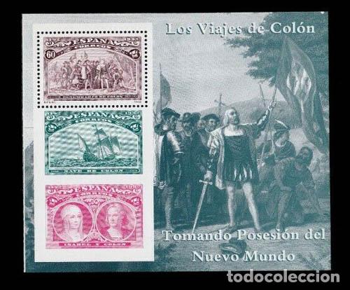 Timbres: Edifil 3207 Hojita Col&oacute;n y el Descubrimiento 1992 nuevos sin charnela MNH **