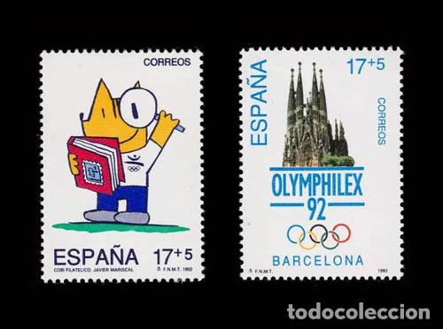 Timbres: Edifil 3218-3219 Juegos de la XXV Olimpiada Barcelona'92 1992 nuevos sin charnela MNH **