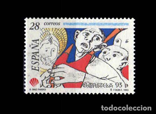 Timbres: Edifil 3256 Compostela'93 1993 nuevo sin charnela MNH **