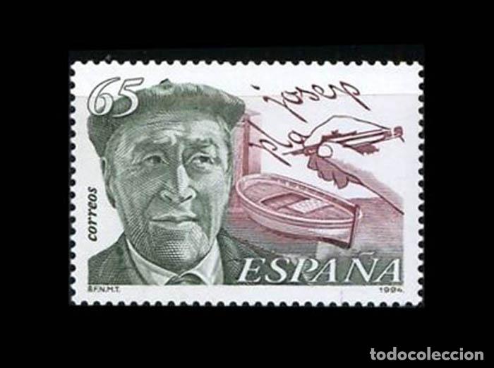 Briefmarken: Edifil 3297 HOMENAJE A JOSEP PLA 1994 nuevos sin fijasellos MNH **