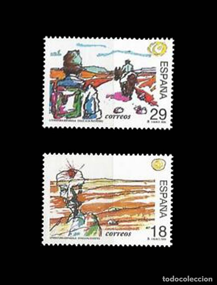 Timbres: Edifil 3303-3304 LITERATURA ESPA&Ntilde;OLA. PERSONAJES DE FICCI&Oacute;N 1994 nuevos sin fijasellos MNH **