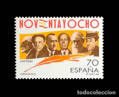 Timbres: Edifil 3536 GENERACION DEL 98 1998 nuevo sin fijasellos MNH **