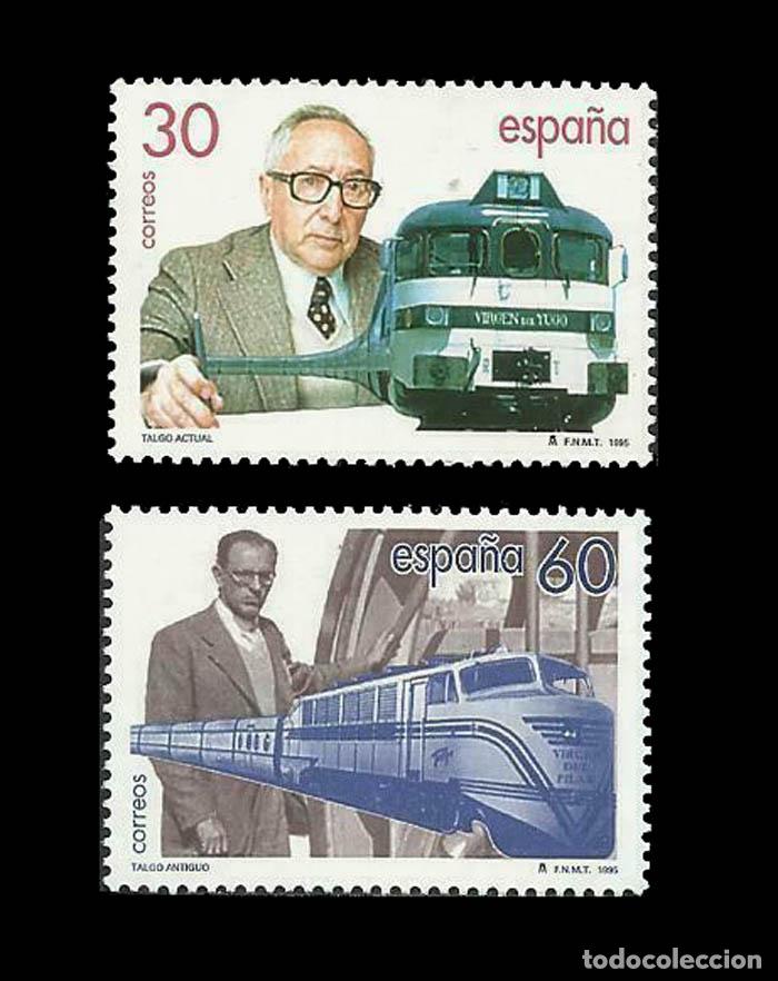 Timbres: Edifil 3347-3348 TREN TALGO 1995 nuevos sin fijasellos MNH **
