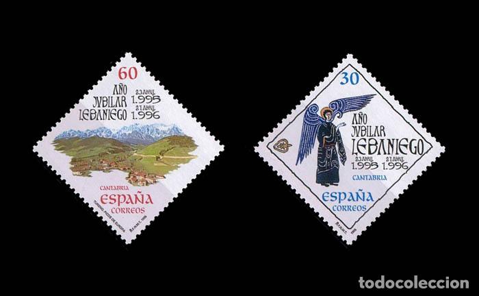 Stamps: Edifil 3354-3355 A&Ntilde;O JUBILAR LEBANIEGO 1995 nuevos sin fijasellos MNH **