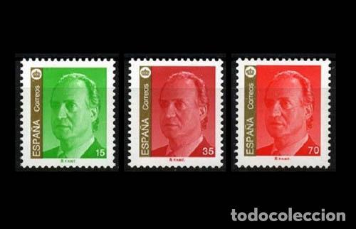 Stamps: Edifil 3526-3528 S.M. DON JUAN CARLOS I 1998 nuevos sin fijasellos MNH **