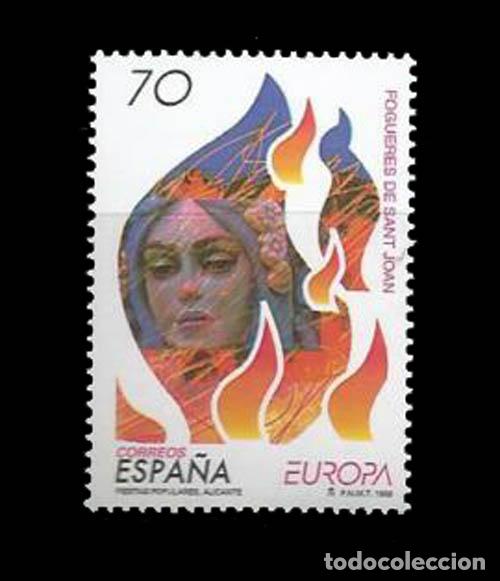 Stamps: Edifil 3542 EUROPA. FIESTAS POPULARES 1998 nuevo sin fijasellos MNH **