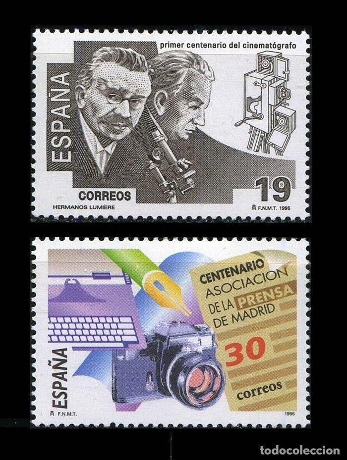 Stamps: Edifil 3362-3363 EFEM&Eacute;RIDES 1995 nuevos sin fijasellos MNH **