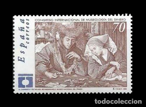 Timbres: Edifil 3678 CONGRESO INTERNACIONAL DE MUSEOLOGIA DEL DINERO 1999 nuevo sin fijasellos MNH **