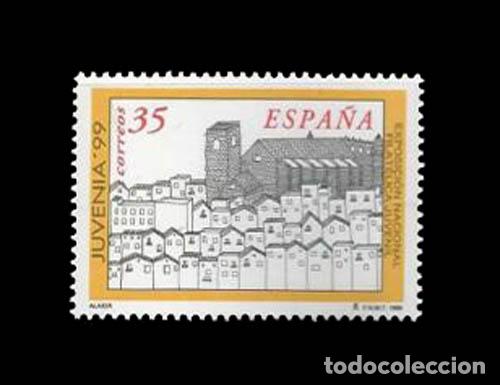 Timbres: Edifil 3622 EXPOSICION NACIONAL DE FILATELIA JUVENIL JUVENIA 99 1999 nuevo sin fijasellos MNH **