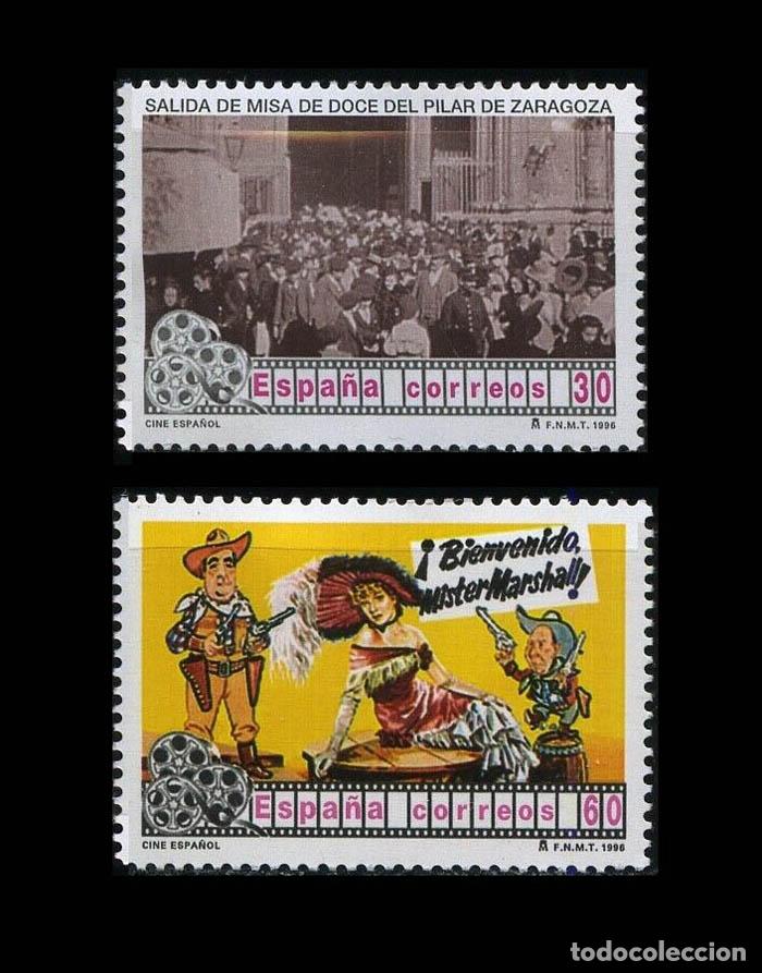 Timbres: Edifil 3406-3407 CINE ESPA&Ntilde;OL 1996 nuevos sin fijasellos MNH **