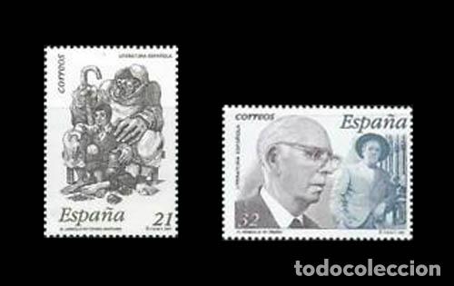 Sellos: Edifil 3483-3484 LITERATURA ESPA&Ntilde;OLA. PERSONAJES DE FICCI&Oacute;N 1997 nuevos sin fijasellos MNH **