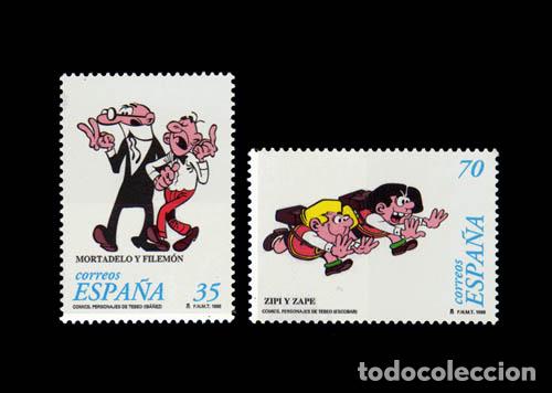 Sellos: Edifil 3531-3532 COMICS. PERSONAJES DE TEBEO 1998 nuevos sin fijasellos MNH **