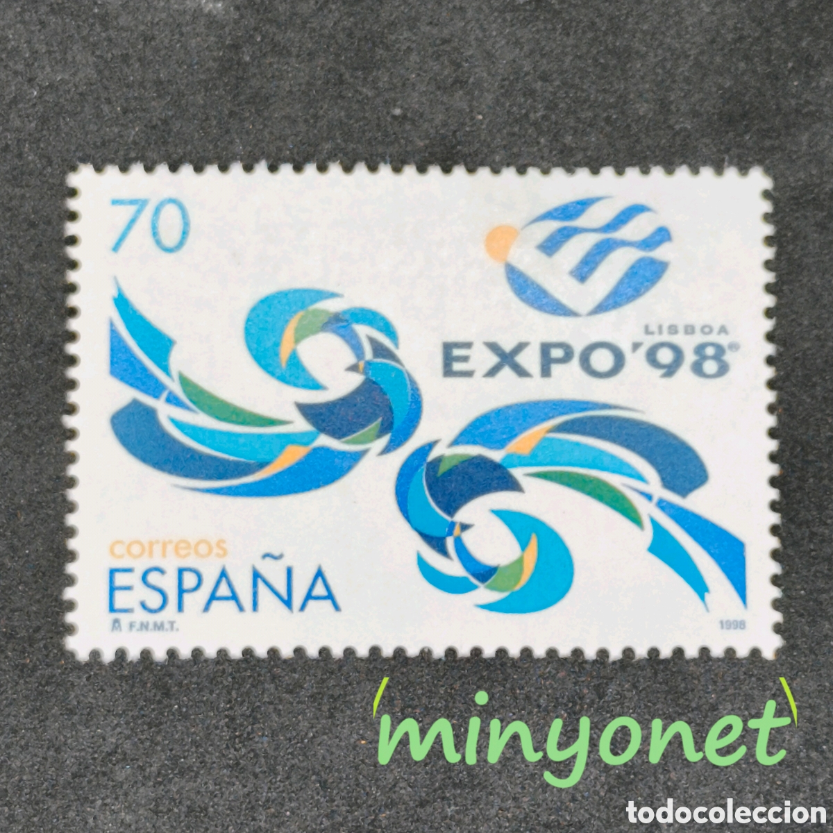 Sellos: Sello Espa&ntilde;a 3558 de 1998 - Expo 98 Lisboa