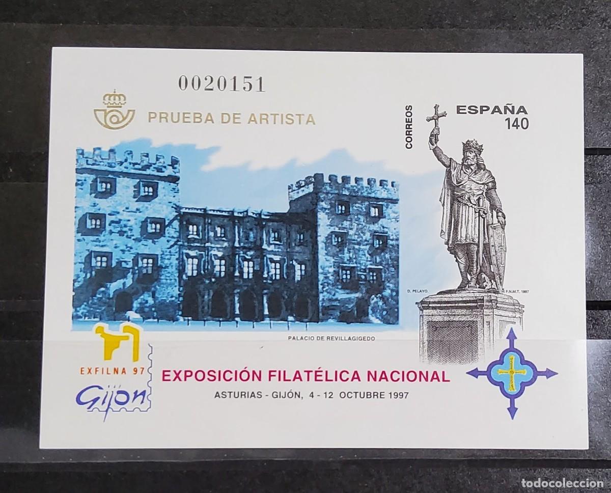 Sellos: PRUEBA OFICIAL DE ESPA&Ntilde;A.NUEVA Y SIN FIJASELLOS.LUJO.