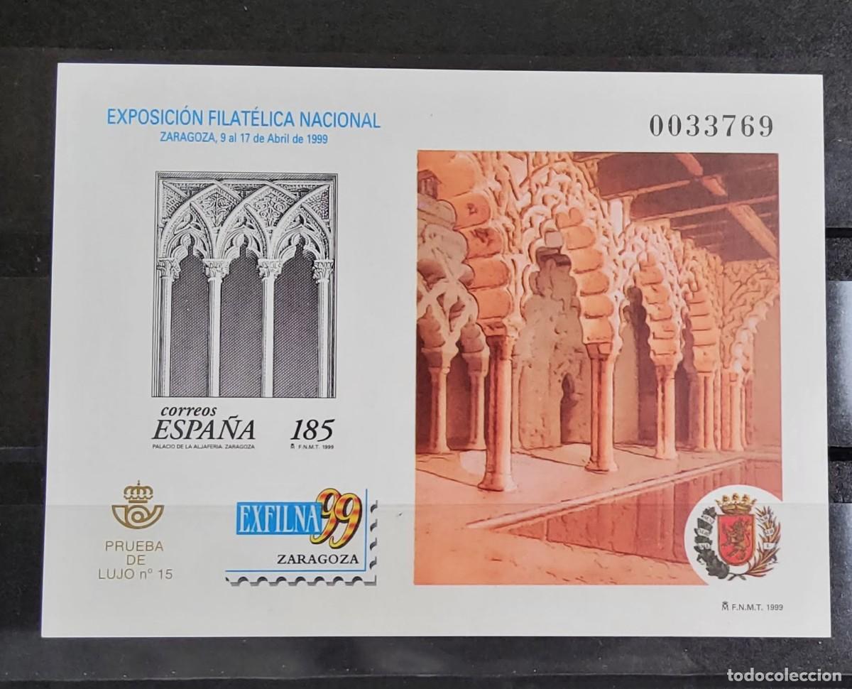 Sellos: PRUEBA OFICIAL DE ESPA&Ntilde;A.NUEVA Y SIN FIJASELLOS.LUJO.
