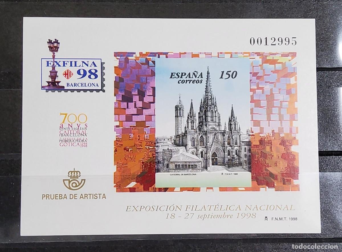 Sellos: PRUEBA OFICIAL DE ESPA&Ntilde;A.NUEVA Y SIN FIJASELLOS.LUJO.