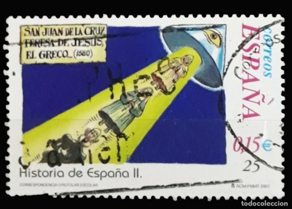 Sellos: ESPA&Ntilde;A 2001 CORRESPONDENCIA EPISTOLA. EDIFIL 3831. USADO.