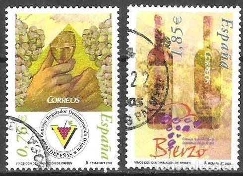 Stamps: SELLOS USADOS DE ESPA&Ntilde;A 2003, EDIFIL 4017/ 18