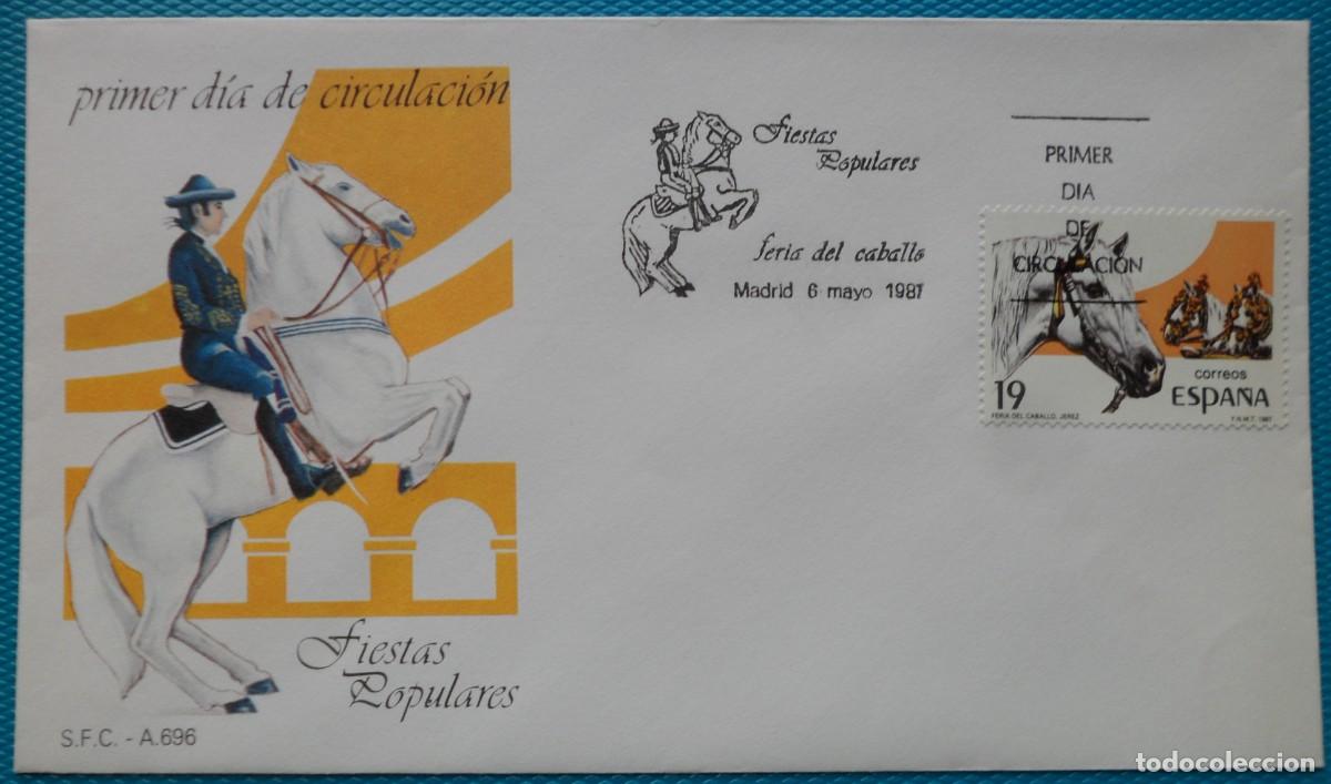 Sellos: 1987-ESPA&Ntilde;A-SPD-VER FOTO-N&ordm;2897/9-GRANDES FIESTAS POPULARES ESPA&Ntilde;OLAS