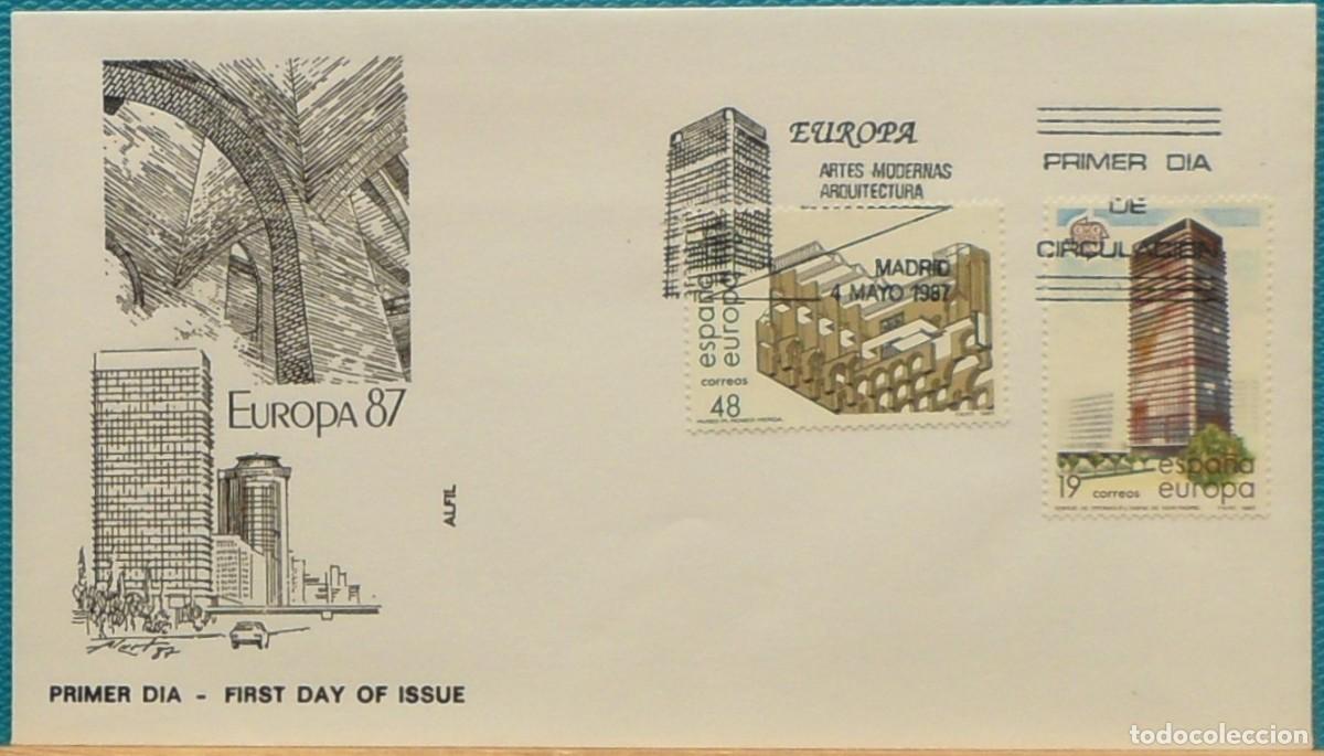 Sellos: 1987-ESPA&Ntilde;A-SPD-VER FOTO-N&ordm;2904/5-EUROPA 97