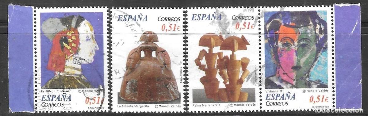 Sellos: SELLOS USADOS DE ESPA&Ntilde;A 2012, EDIFIL SH 4739A/ 39D