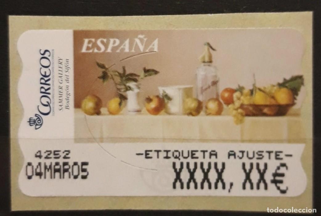 Sellos: ESPA&Ntilde;A ATM BODEG&Oacute;N DEL SIF&Oacute;N. AJUSTE 6 DD/EE. NUEVA Y PERFECTA.