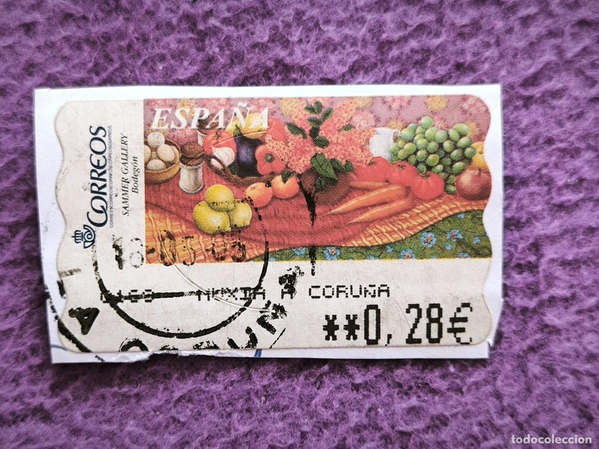 Sellos: Sello Espa&ntilde;a 0,28 &euro; Sammer Gallery Bodeg&oacute;n Arte Pintura Correos