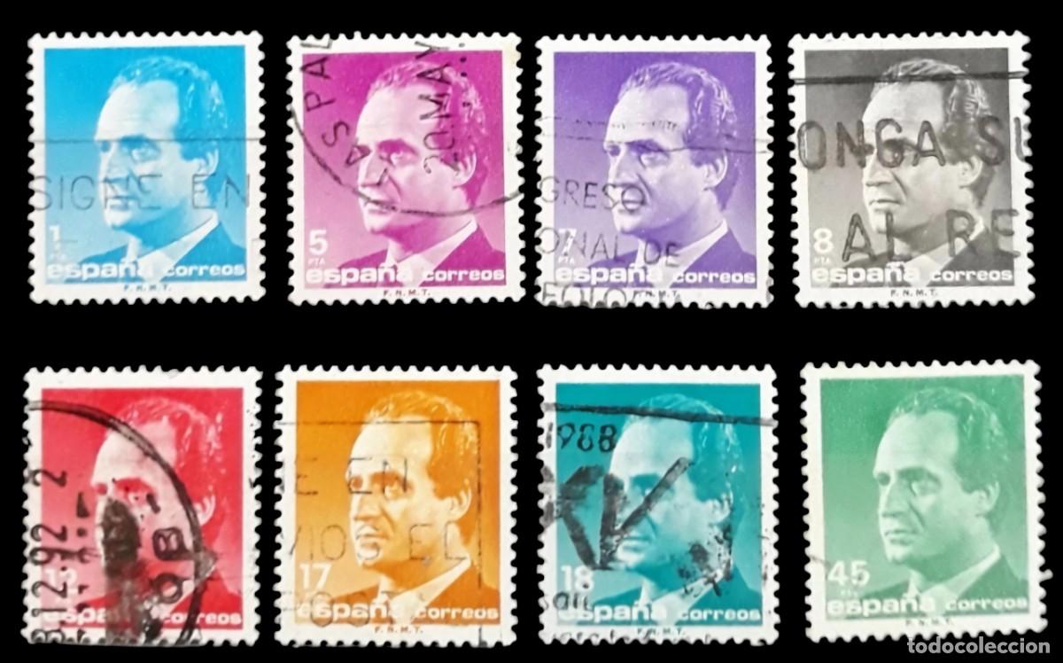 Sellos: ESPA&Ntilde;A 1985 Serie b&aacute;sica. SERIE COMPLETA. USADO.