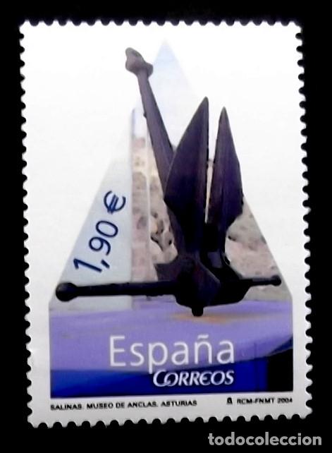 Sellos: 4101, SERIE NUEVA SIN CH. ANCLAS ASTURIAS.