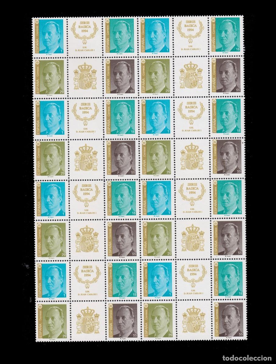 Sellos: Juan Carlos I 1994. Serie** Blq 8. MNH.Edifil 3305A-3308A + OBSEQUIO