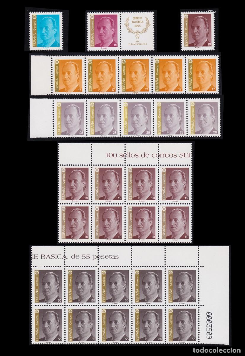 Sellos: Juan Carlos I.1994-95. LOTE SELLOS **. + OBSEQUIO