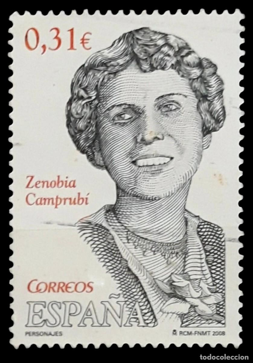 Sellos: ESPA&Ntilde;A 2008 Personajes. USADO.