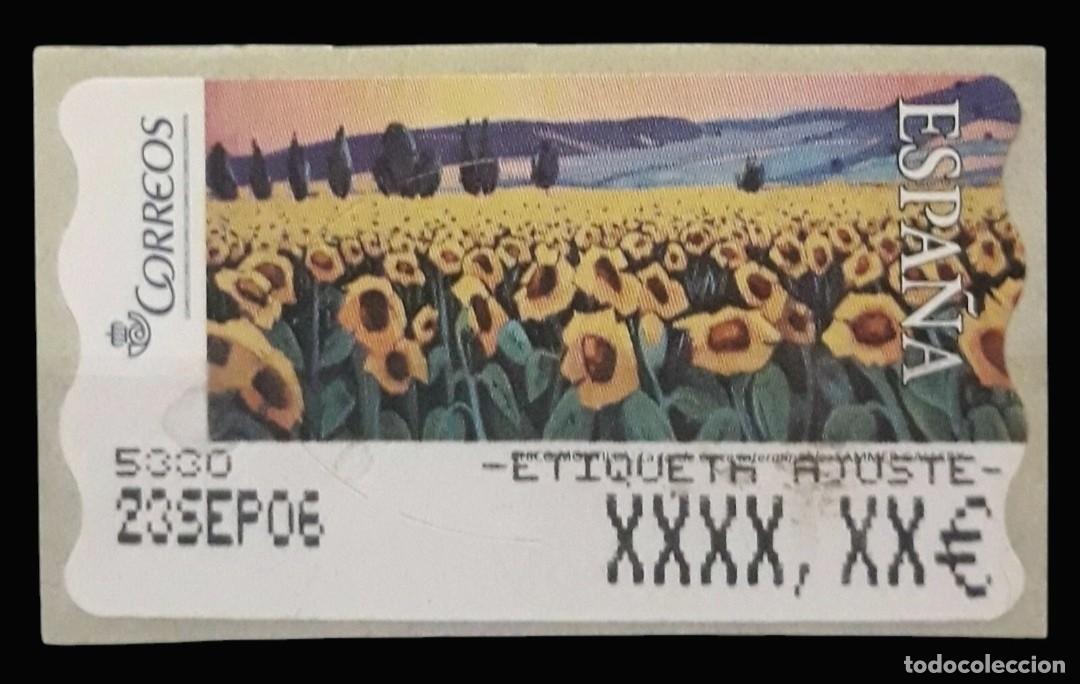 Sellos: ESPA&Ntilde;A 2005 ATM LA TARDE CRECE. AJUSTE 6 DD/EE. NUEVO.