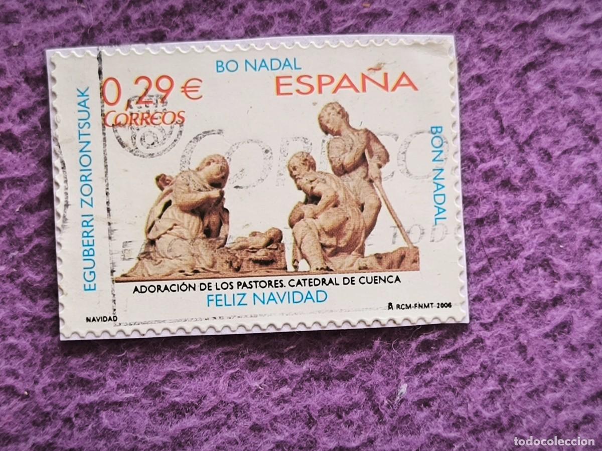Sellos: Sello Espa&ntilde;a Correos 0,29&euro; &ndash; Adoraci&oacute;n De Los Pastores, Catedral De Cuenca (Navidad 2006, RCM-FNMT)