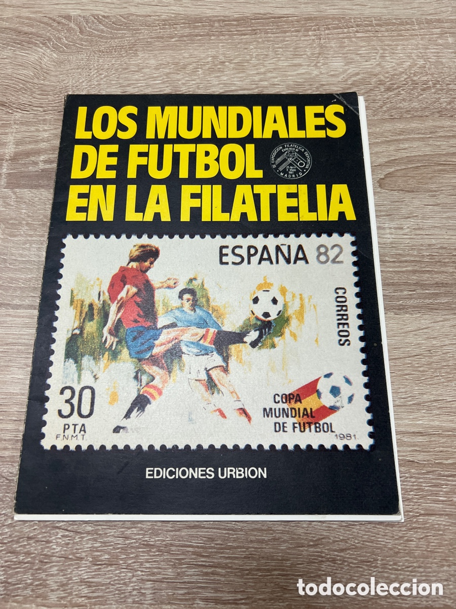 Sellos: LOS MUNDIALES DE FUTBOL EN LA FILATELIA. ED, URBION 1982 COMPLETO ( 10 SELLOS )