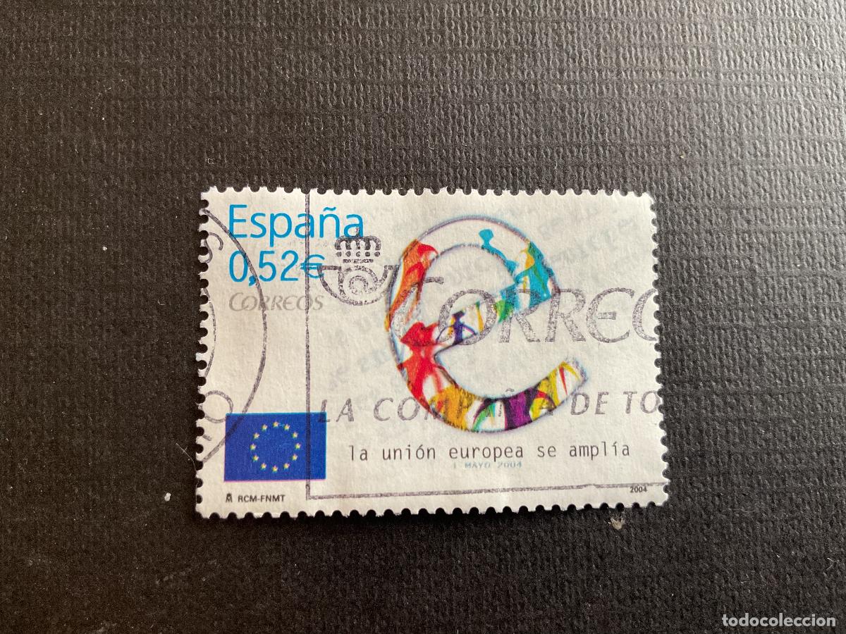 Sellos: ESPA&Ntilde;A N&ordm; EDIFIL 4080* A&Ntilde;O 2004. AMPLIACION DE LA UNION EUROPEA. SELLO USADO